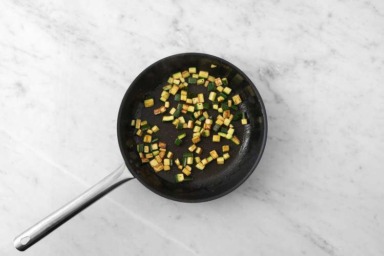 Laisser mijoter la courgette