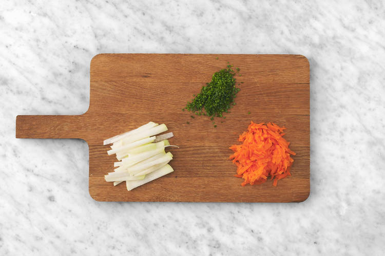 Couper les légumes
