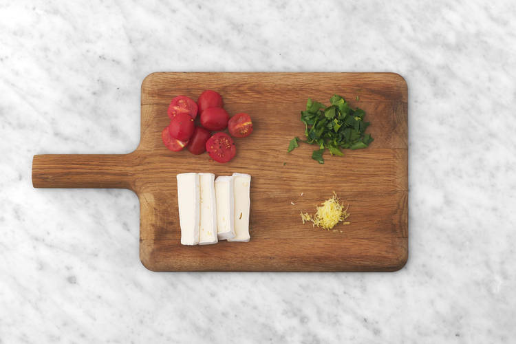 Commencer les champignons et terminer la préparation