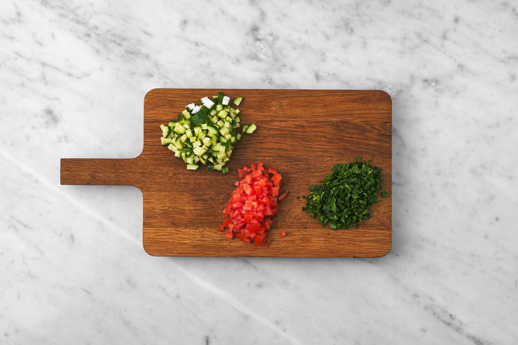 Forbered grøntsager