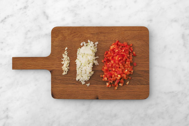 Forbered grøntsager