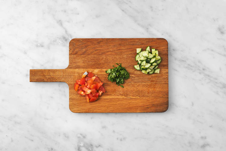 Forbered grønnsaker