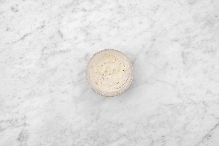 Prep the Chive Soured Cream