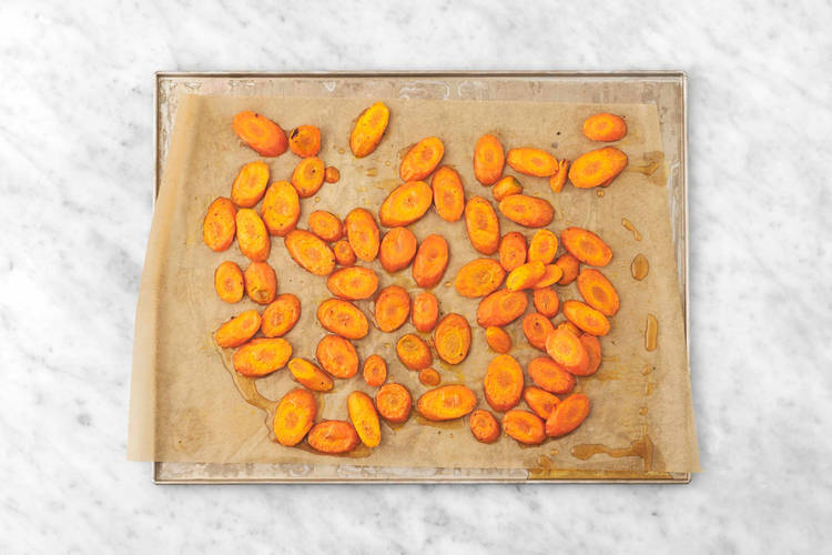 Prep and roast carrots