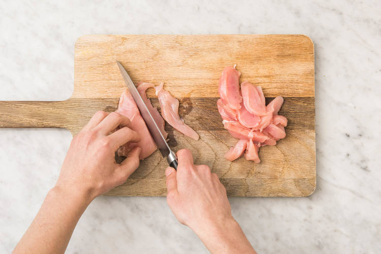 Fleisch schneiden