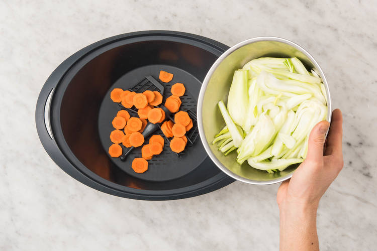 Mehr Gemüse vorbereiten