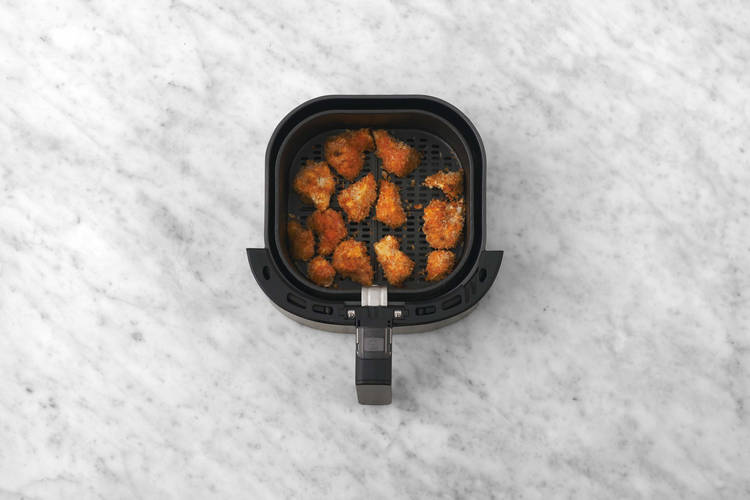 Air fryer prep