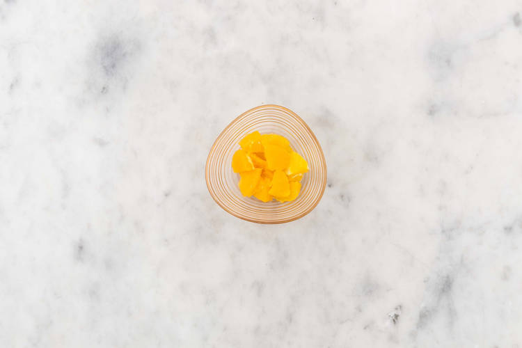 Orange filetieren
