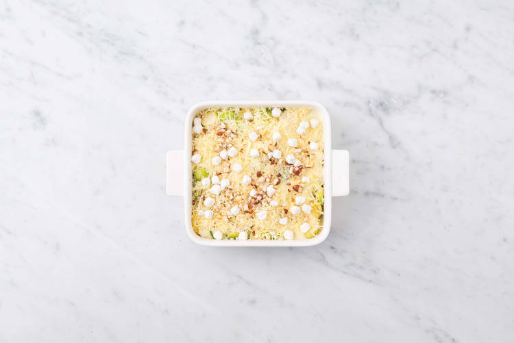 Gratin backen