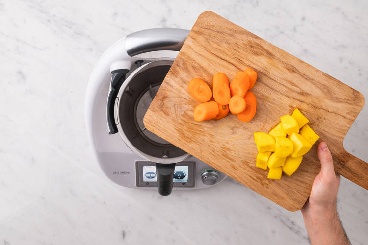 Gemüse dünsten & Tarte backen