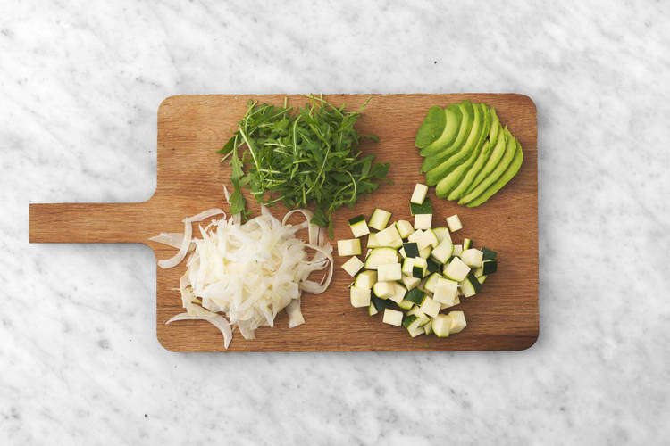 Forbered grønnsaker