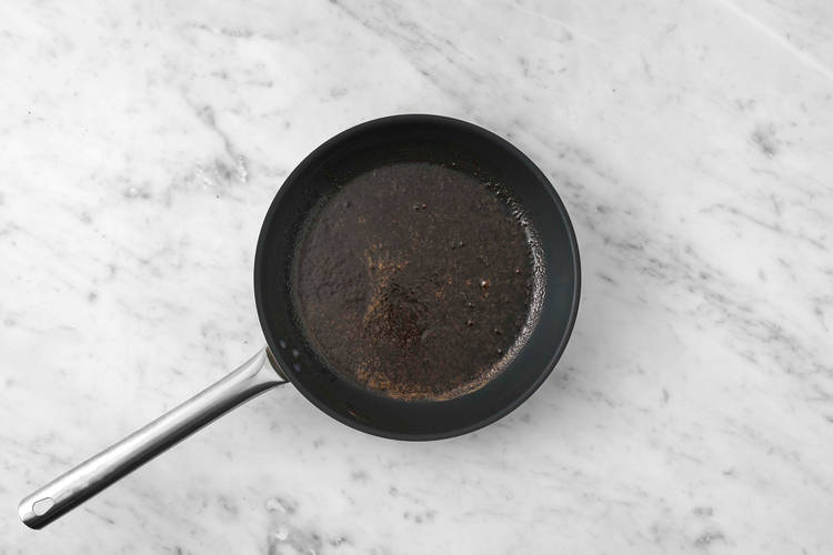 Préparer la sauce
