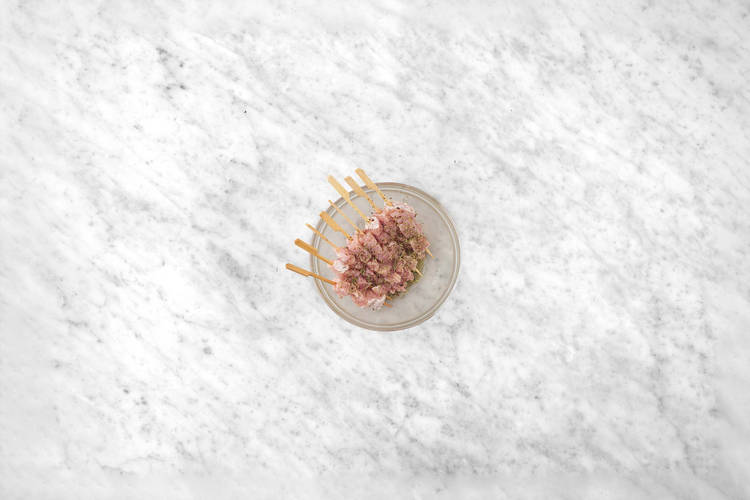 Condire gli arrosticini