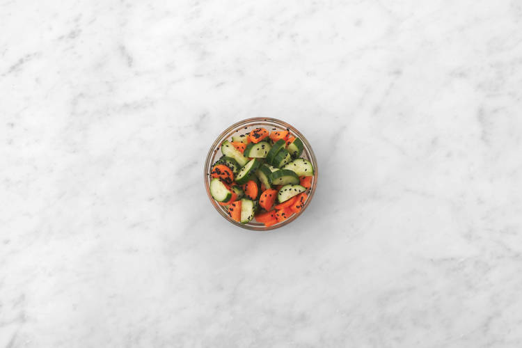Prepara la ensalada