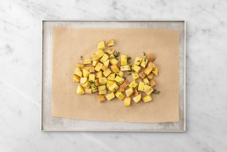 Rôtir les pommes de terre