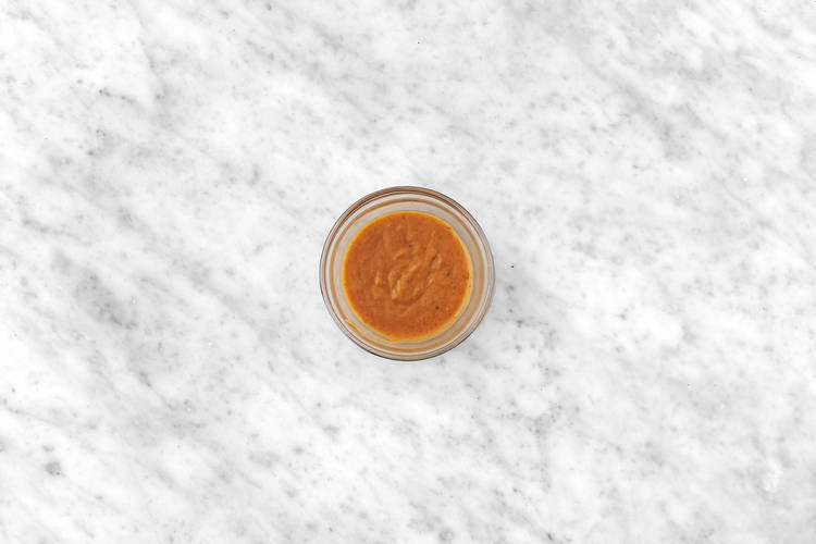 Faire la sauce peanut