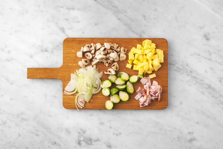 Légumes à la chaîne 