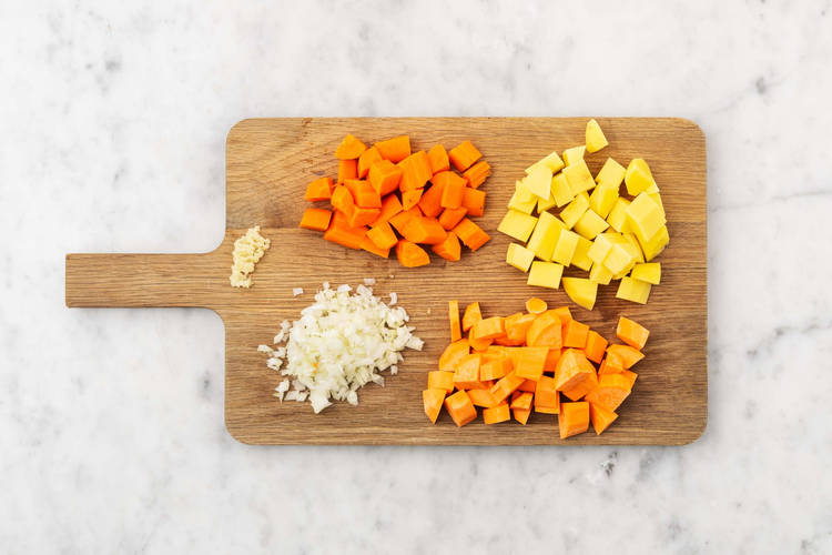 Légumes à la chaîne