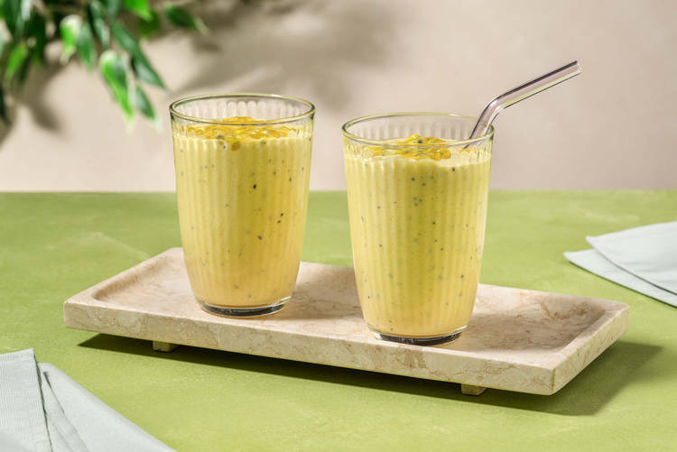 Passievruchtsmoothie met mango