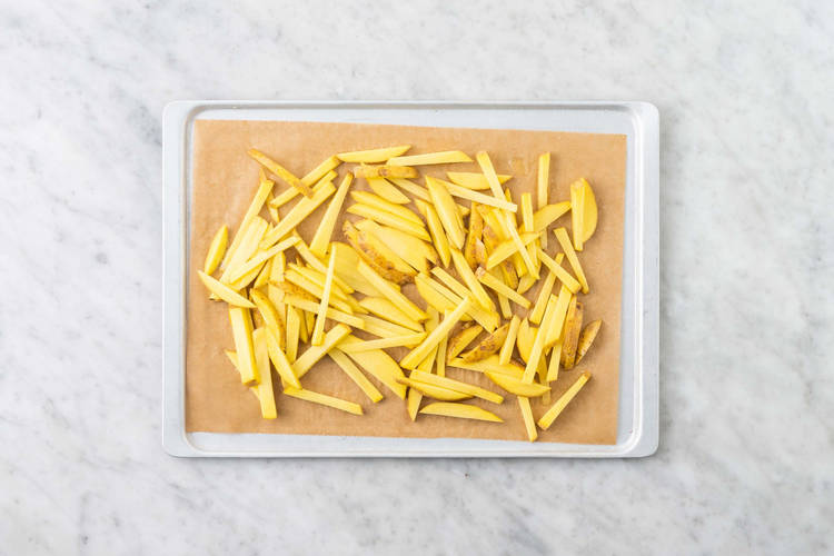 Préparer les frites