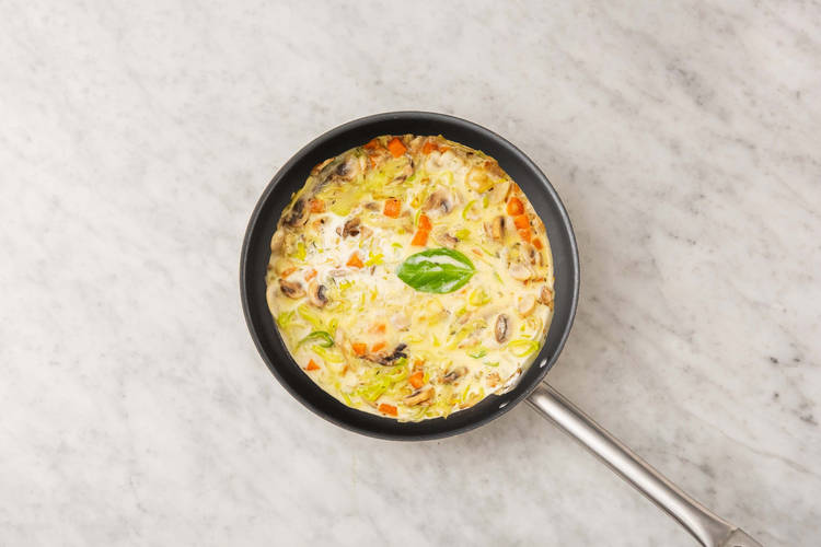 Préparer la garniture