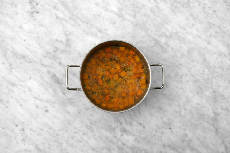 Préparer la soupe