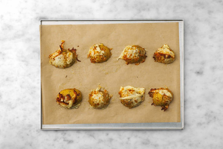 Kartoffeln gratinieren