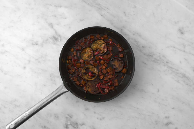 Gericht fertigstellen