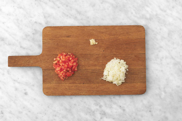 Forbered grønnsaker