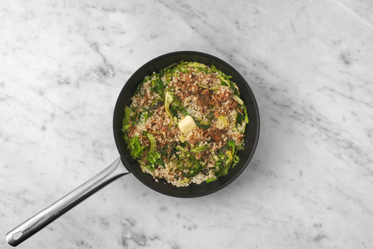 Aggiungere il pulled chicken