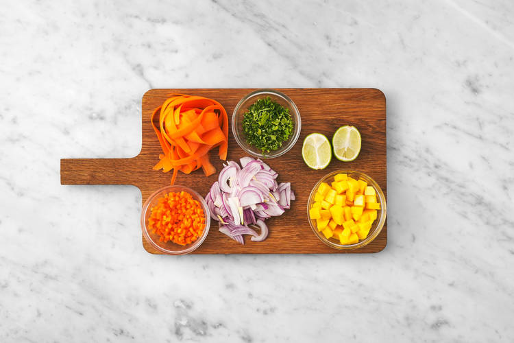 Förbered grönsaker