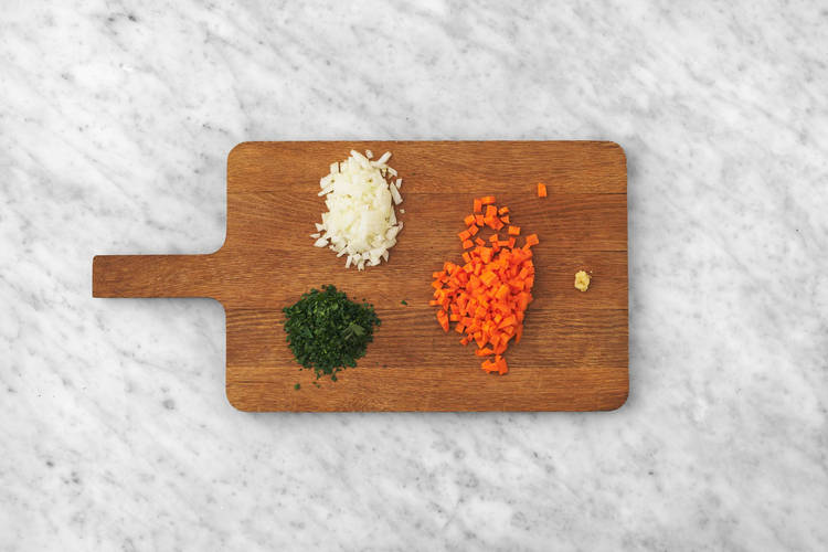 Förbered grönsaker