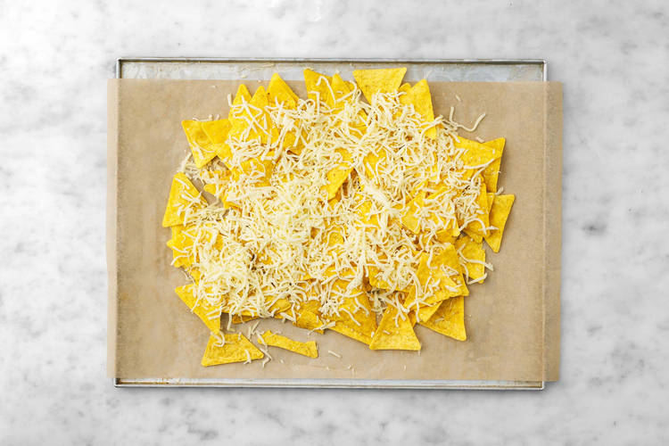 Grädda nachos