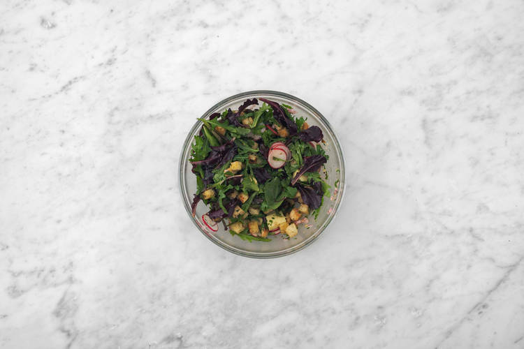 Assaisonner la salade