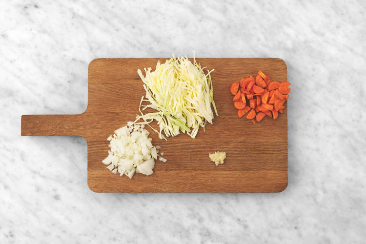 Förbered grönsaker