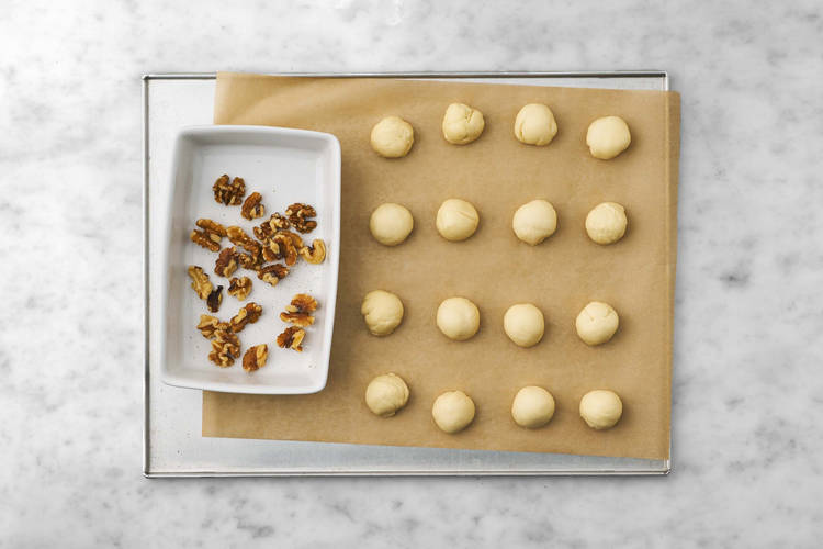 Bortbällchen backen