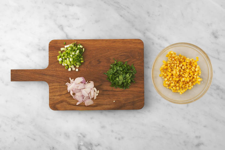 Forbered grønnsaker