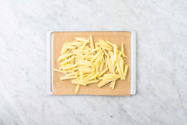 Enfourner les frites