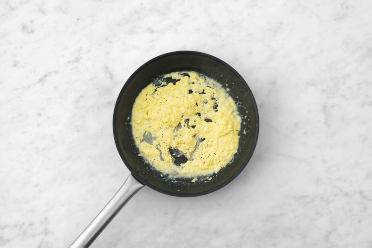 Scramble eggs