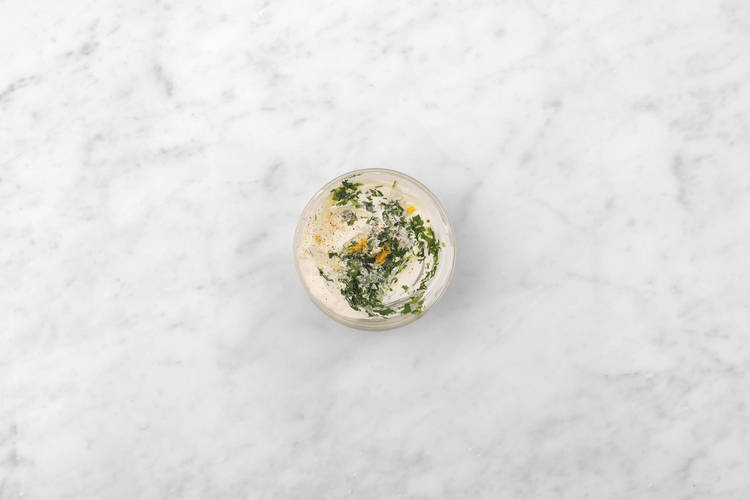 Le mascarpone aux herbes