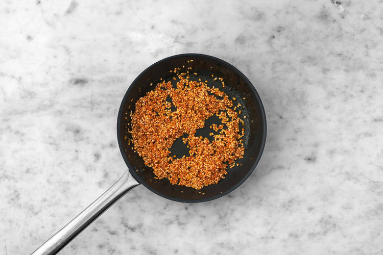Le riz à la poêle