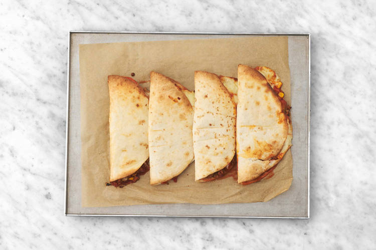 Quesadillas en construction 