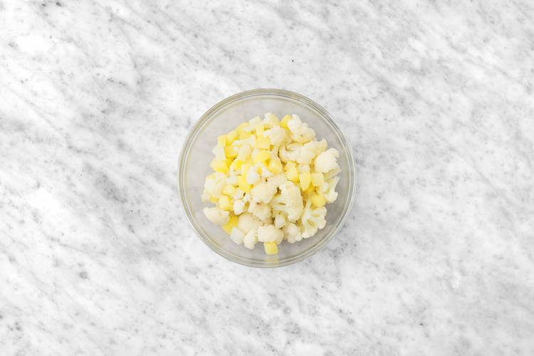 Précuire le chou-fleur