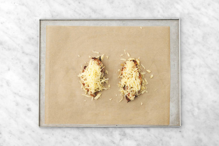 Melt the Cheese and Warm the buns