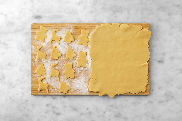 Plätzchen ausstechen 