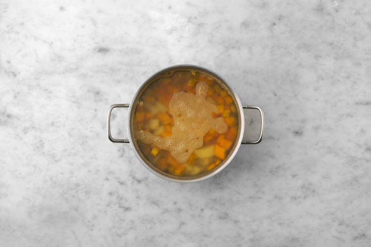 Kurbisstampf anfangen