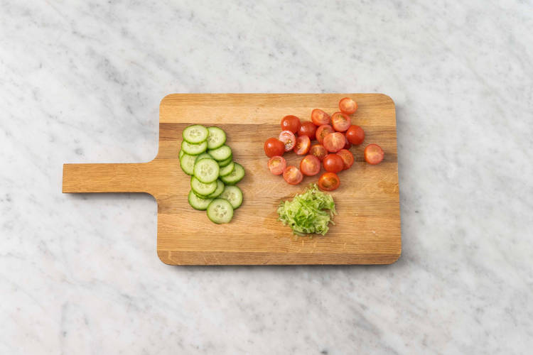 Forbered grønnsaker