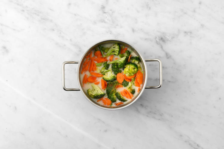 Cuire les légumes