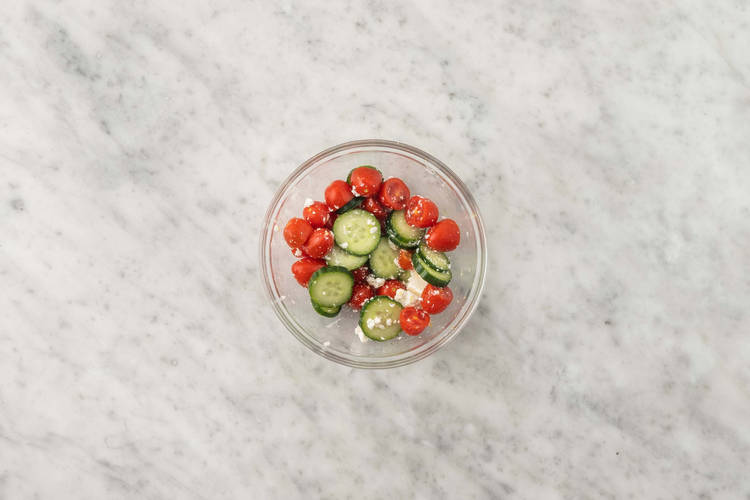 Finish prep and toss salad