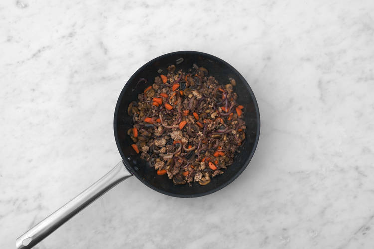 Fry the mince